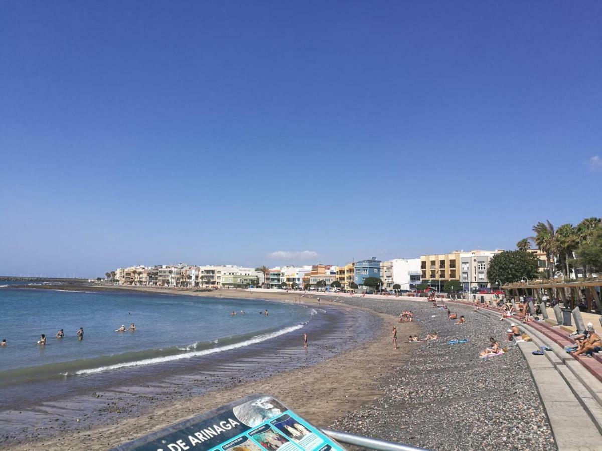 Arinaga Beach & Pool Apartment Dış mekan fotoğraf